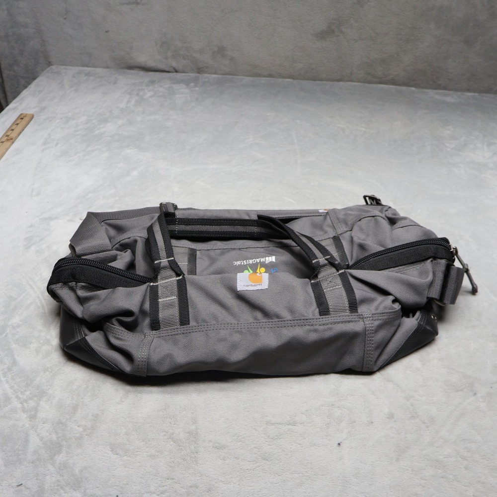 Carhartt Bag Unisex 35L‎ Black Classic Duffel Canvas Heavy Duty Work Travel LOGO